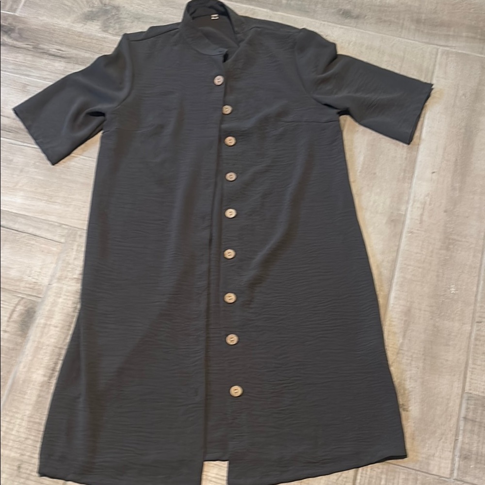 Button-Up Dress